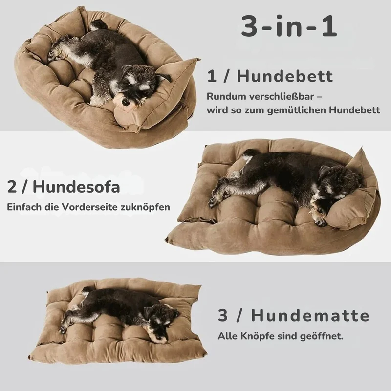 Hundekörbchen „ComfortNest“ – HUNDESCHATZ™