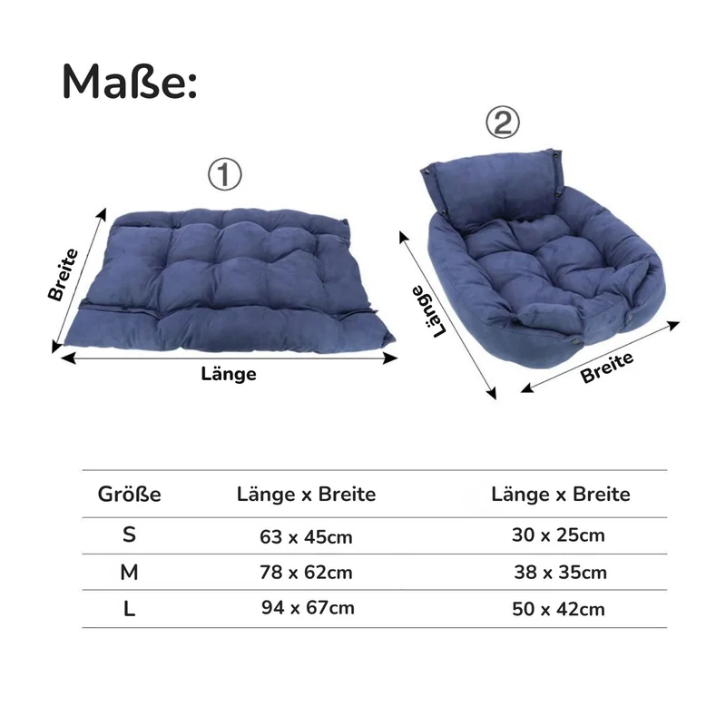 Hundekörbchen „ComfortNest“ – HUNDESCHATZ™