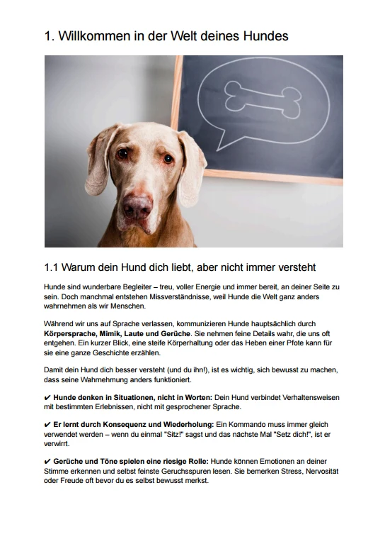 E-Book „Mein Hund verstehen“ – HUNDESCHATZ™