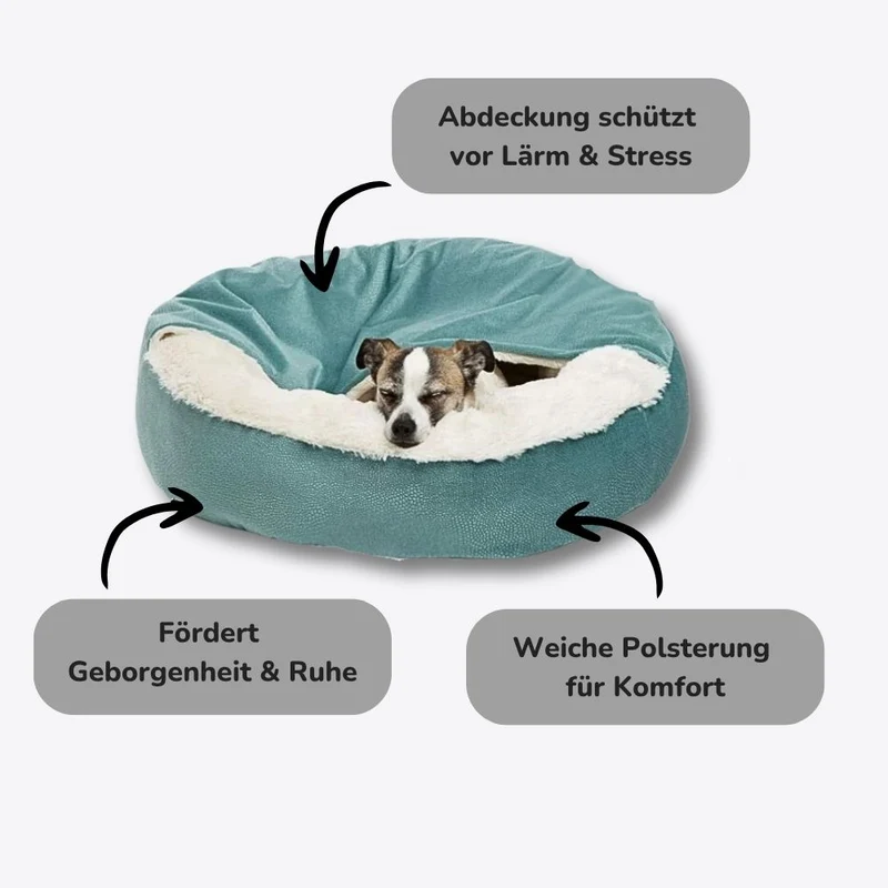 Hundehöhle „CalmCave“ – HUNDESCHATZ™