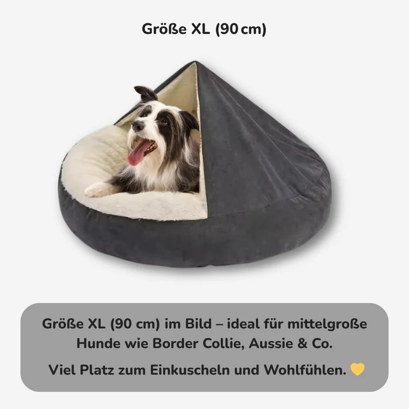 Hundehöhle „CalmCave“ – HUNDESCHATZ™