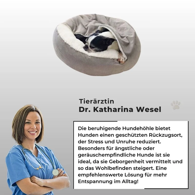 Hundehöhle „CalmCave“ – HUNDESCHATZ™