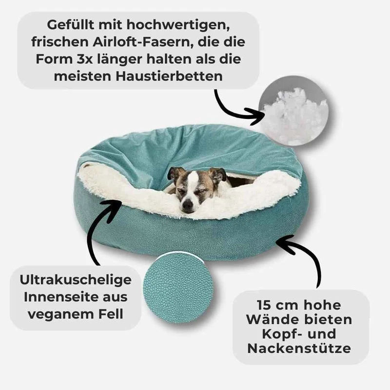 Hundehöhle „CalmCave“ – HUNDESCHATZ™