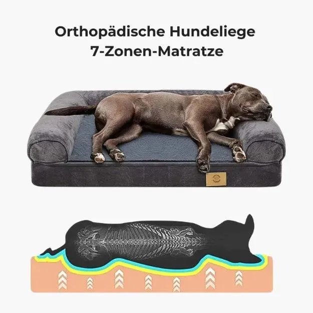 Orthopädisches Hundebett „Elegance“ - HUNDESCHATZ™