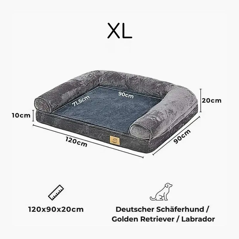 Orthopädisches Hundebett „Elegance“ - HUNDESCHATZ™