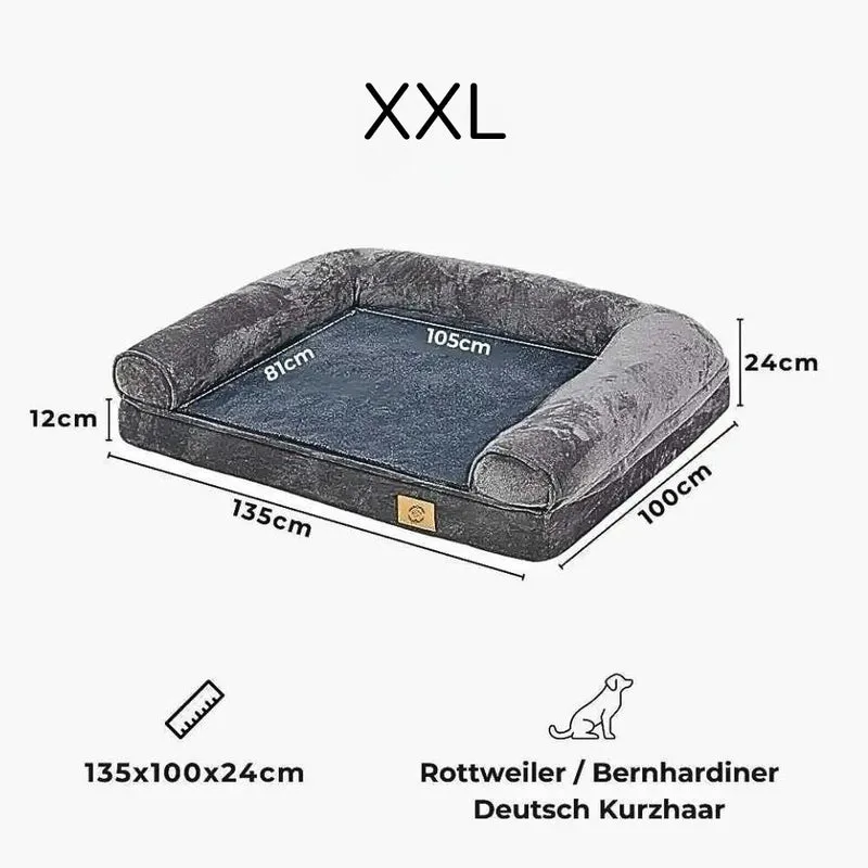 Orthopädisches Hundebett „Elegance“ - HUNDESCHATZ™