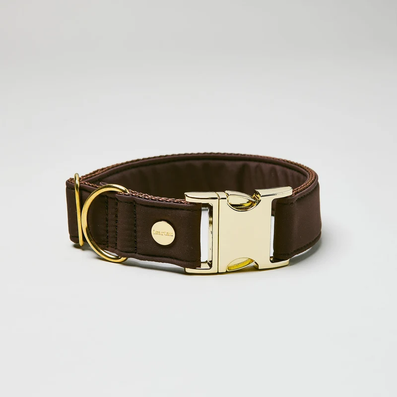 Halsband Softie DUNKELBRAUN