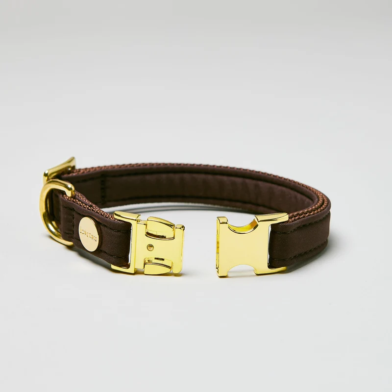 Halsband Softie DUNKELBRAUN