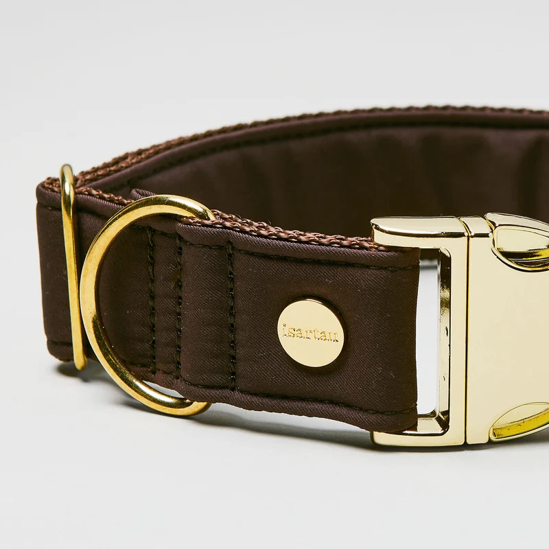 Halsband Softie DUNKELBRAUN