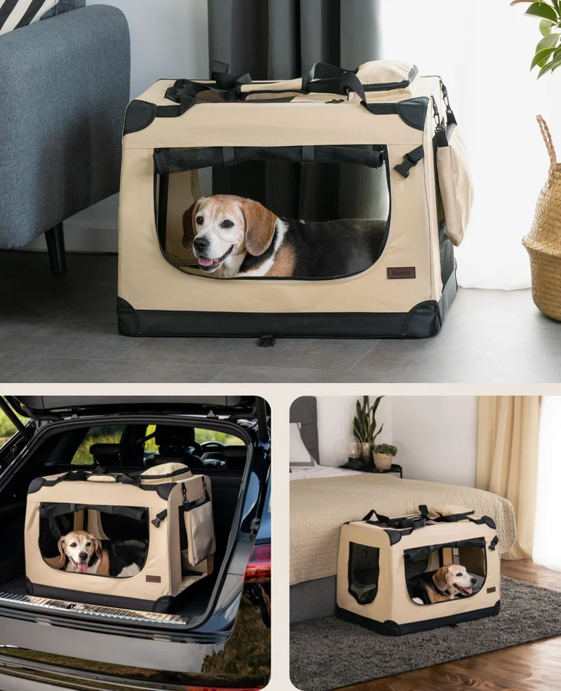 Hundetransportbox faltbar