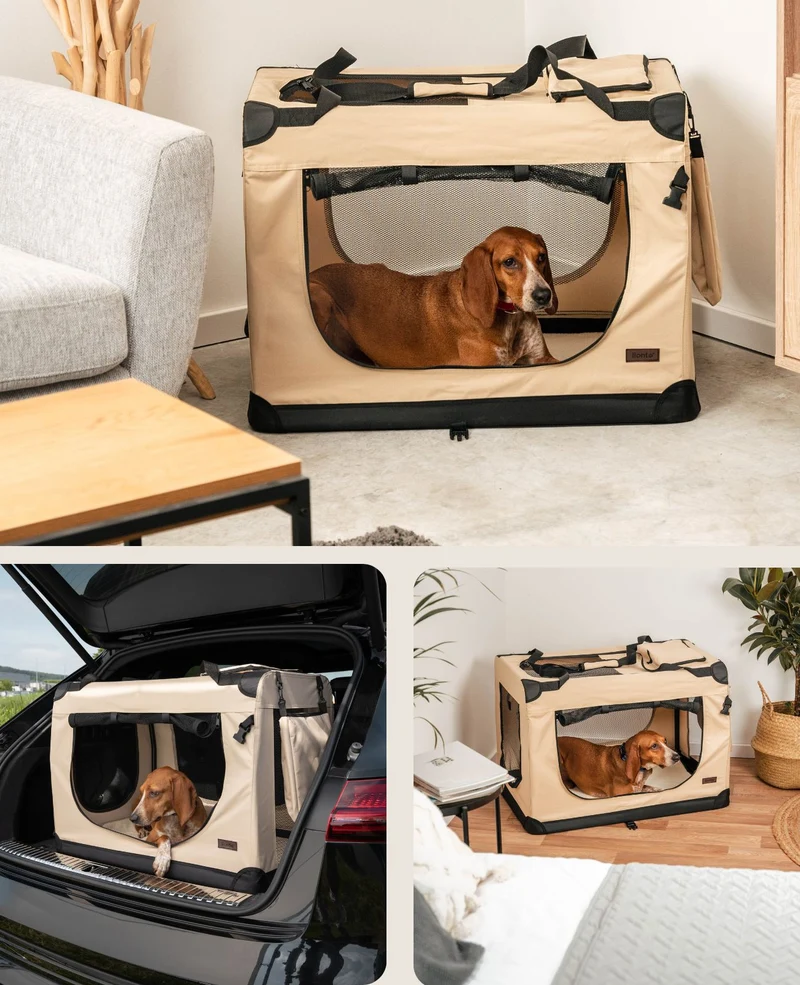 Hundetransportbox faltbar
