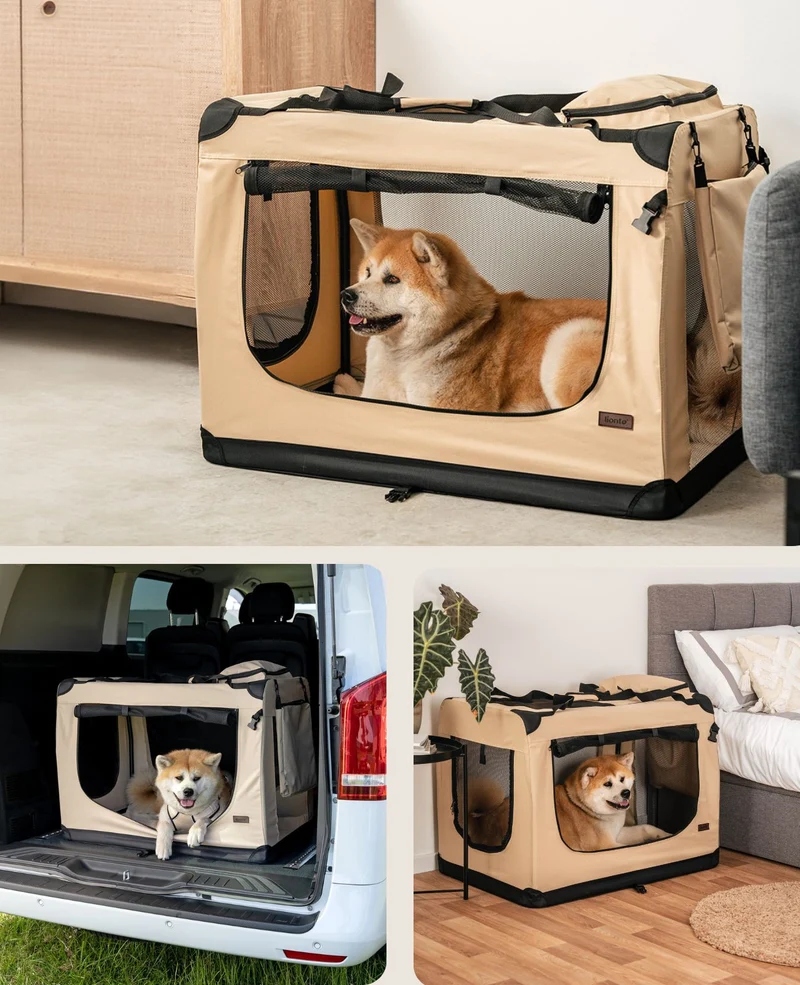 Hundetransportbox faltbar