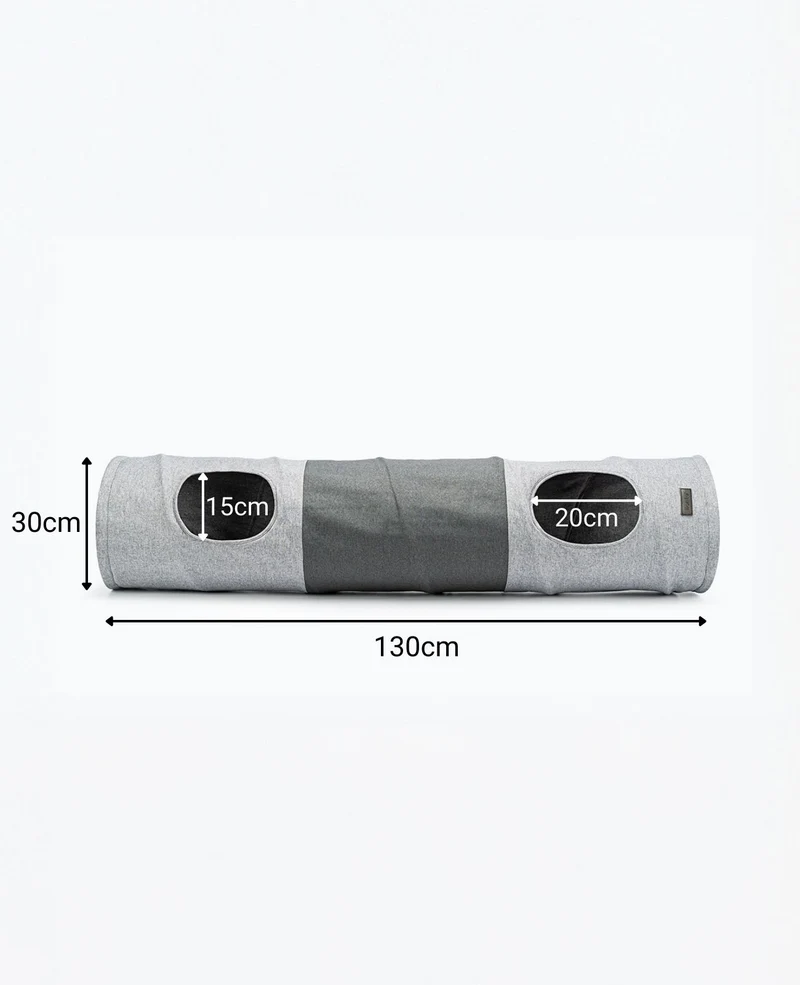Katzentunnel mit Spielball