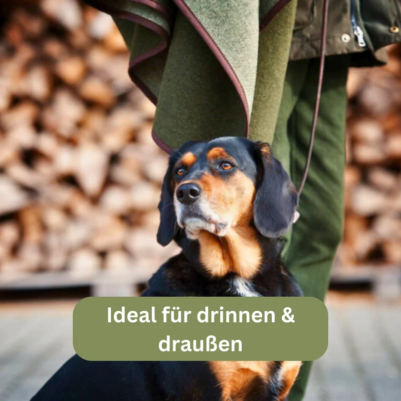 Hundedecke - Jagddeckerl Loden