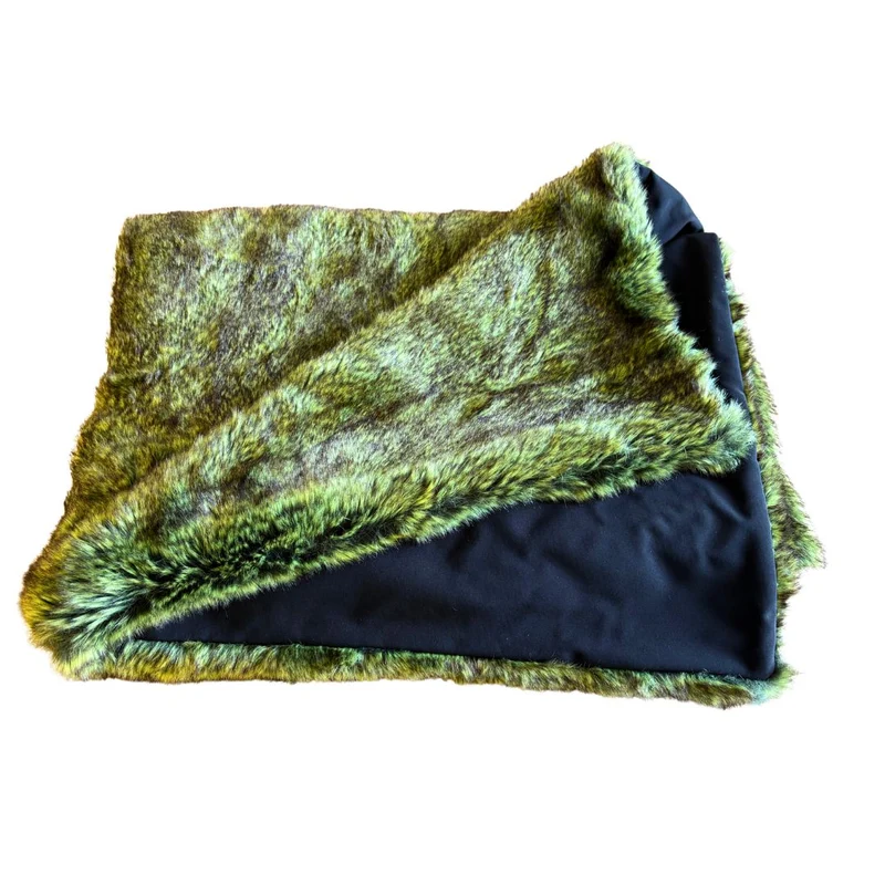 Veganfelldecke mit Softshell