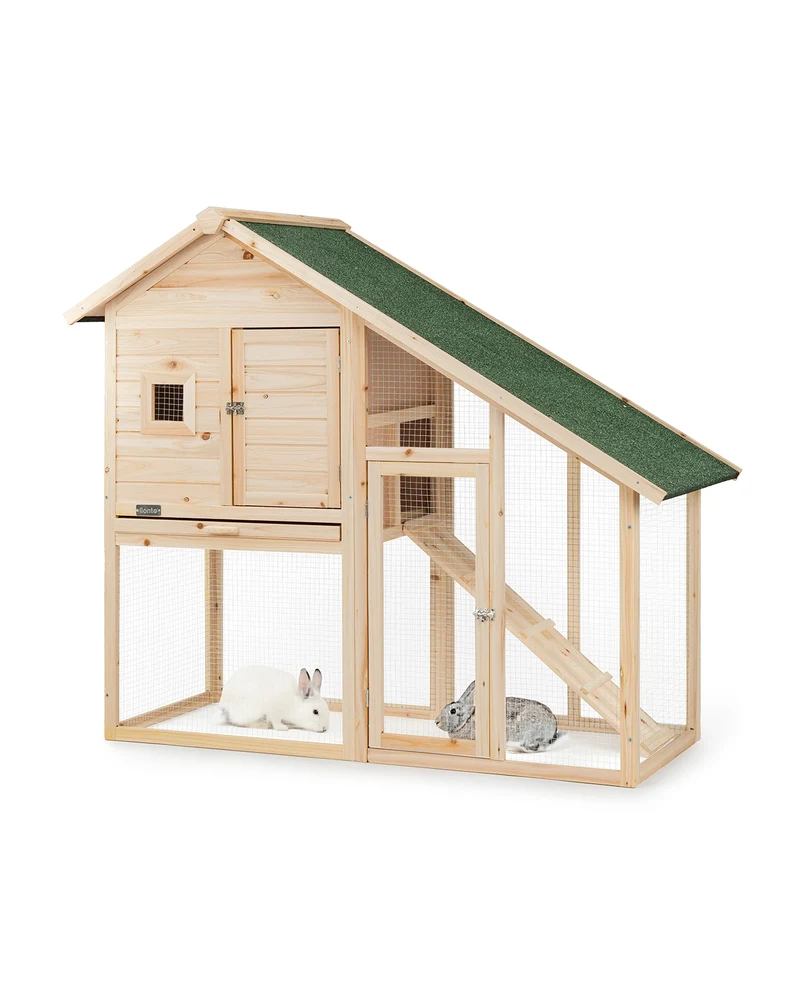 Kleintierstall aus Holz 140x119 cm