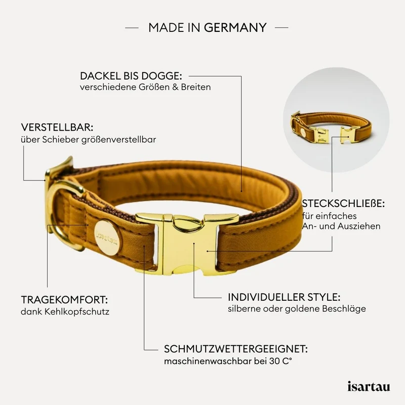 Halsband Softie KARAMELL