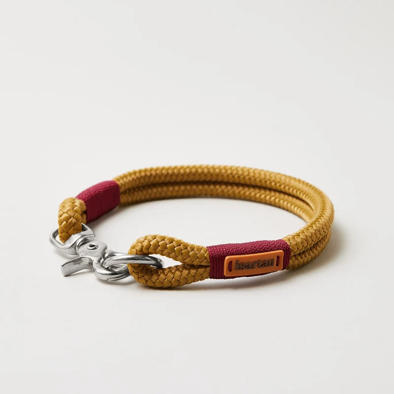 Festes Halsband Sweet Toffee BURGUNDER
