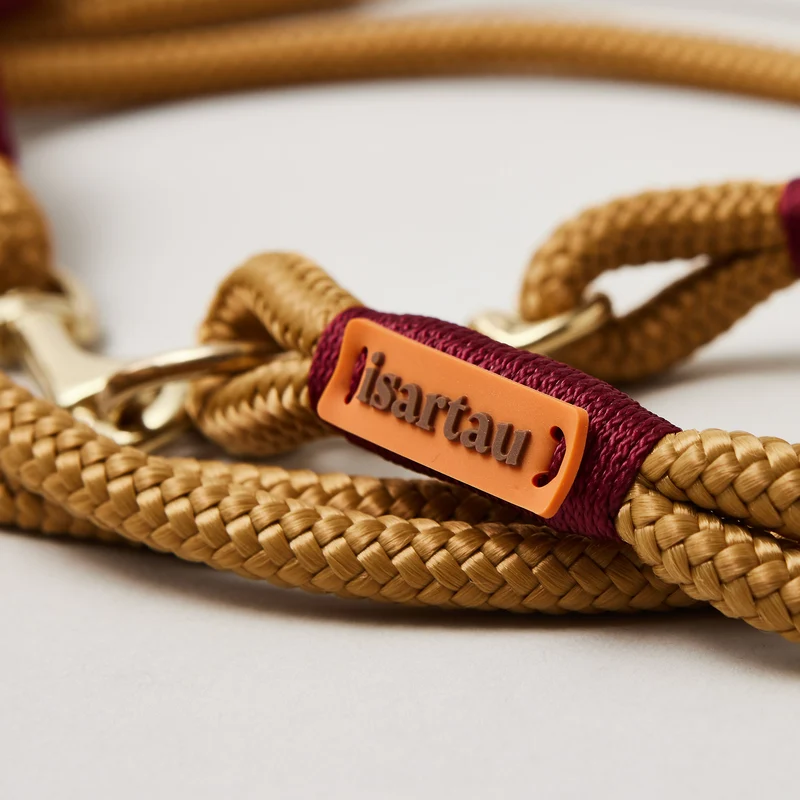 Festes Halsband Sweet Toffee BURGUNDER