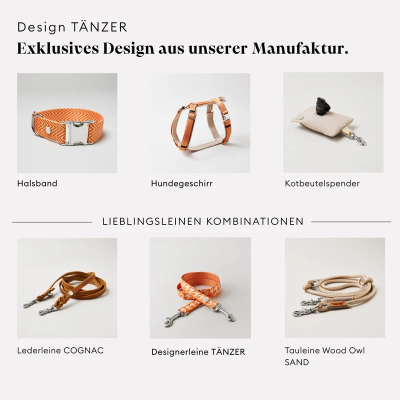 Designerhalsband TÄNZER