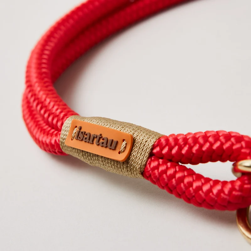 Zugstopp-Halsband Red Fairy GOLD