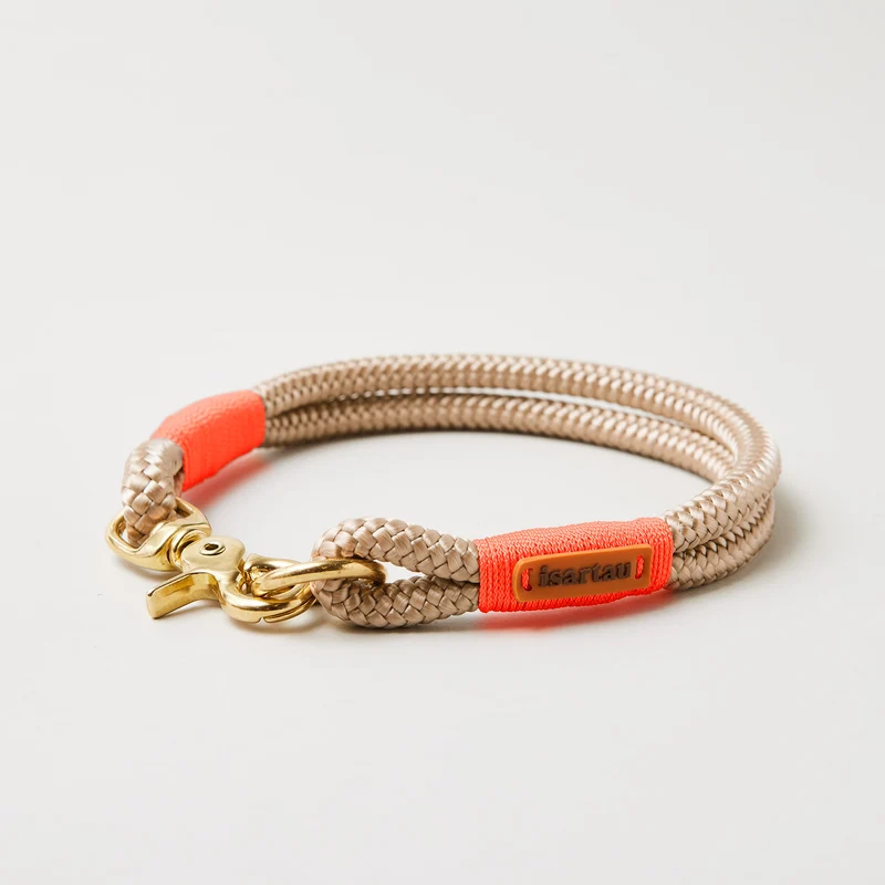 Festes Halsband Wood Owl NEONORANGE