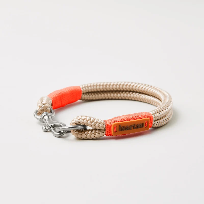 Festes Halsband Wood Owl NEONORANGE