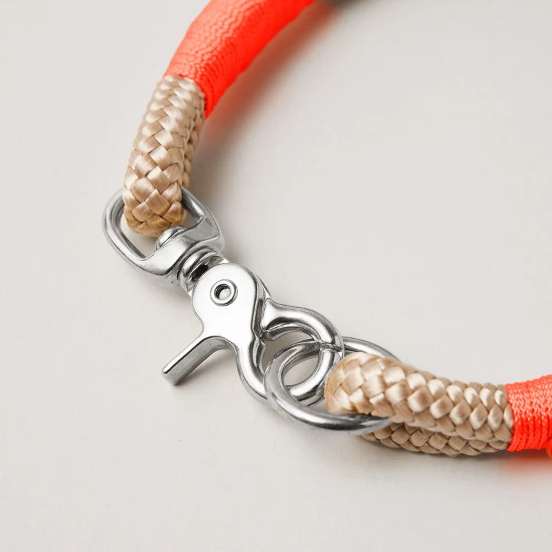 Festes Halsband Wood Owl NEONORANGE