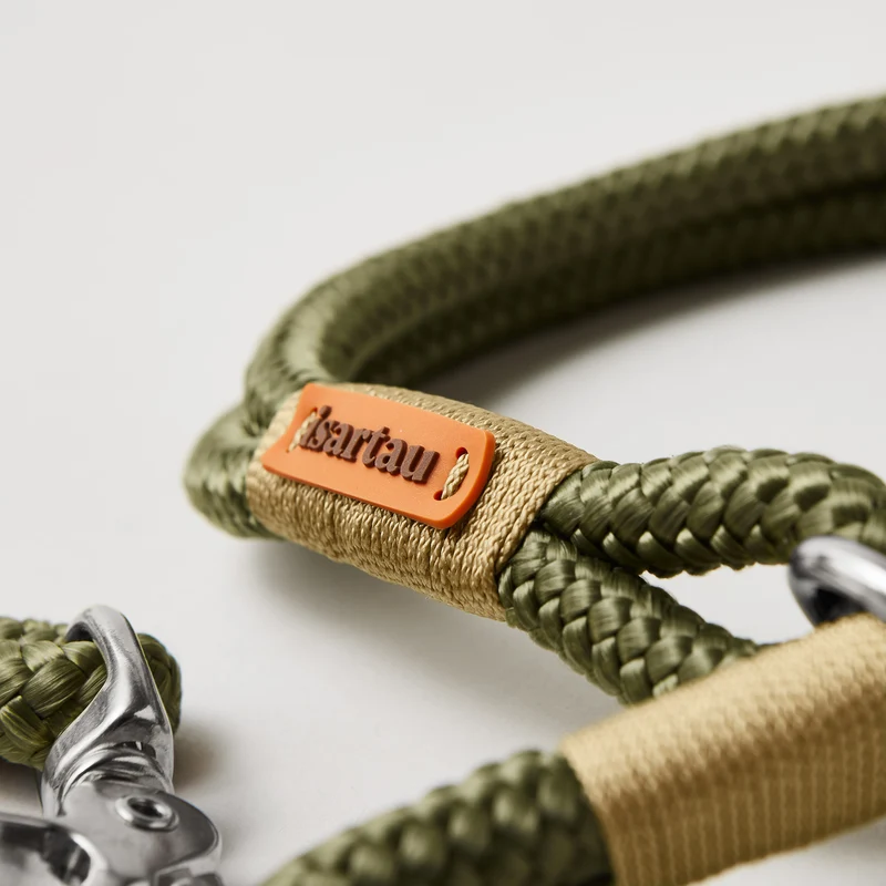 Zugstopp-Halsband Olive Grove GOLD