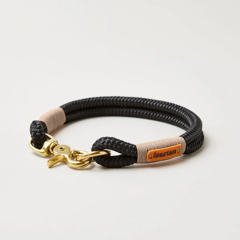 Festes Halsband Black Mamba BEIGE