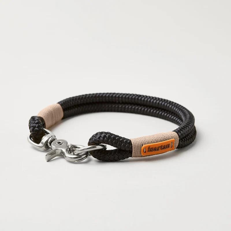Festes Halsband Black Mamba BEIGE