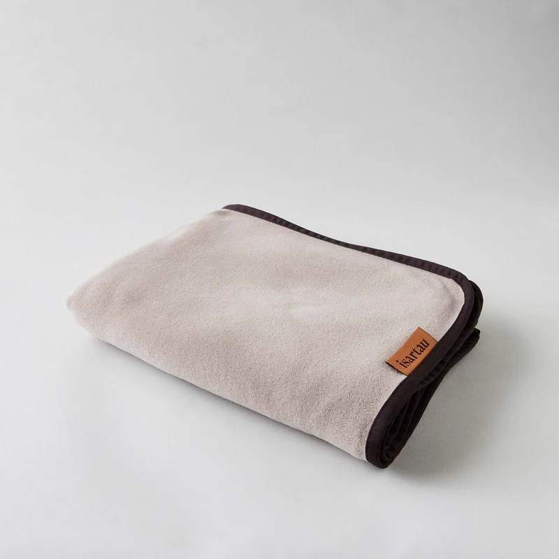 Hundedecke Schmusefleece BEIGE, 100×140 cm