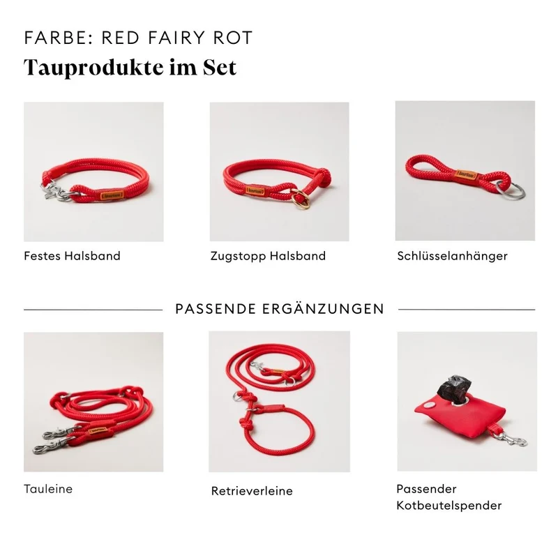 Tauleine Red Fairy ROT, 190 cm (Standard)