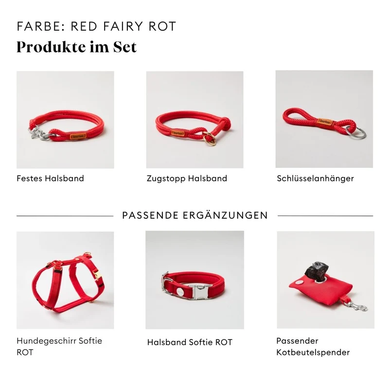 Tauleine Red Fairy ROT, 190 cm (Standard)