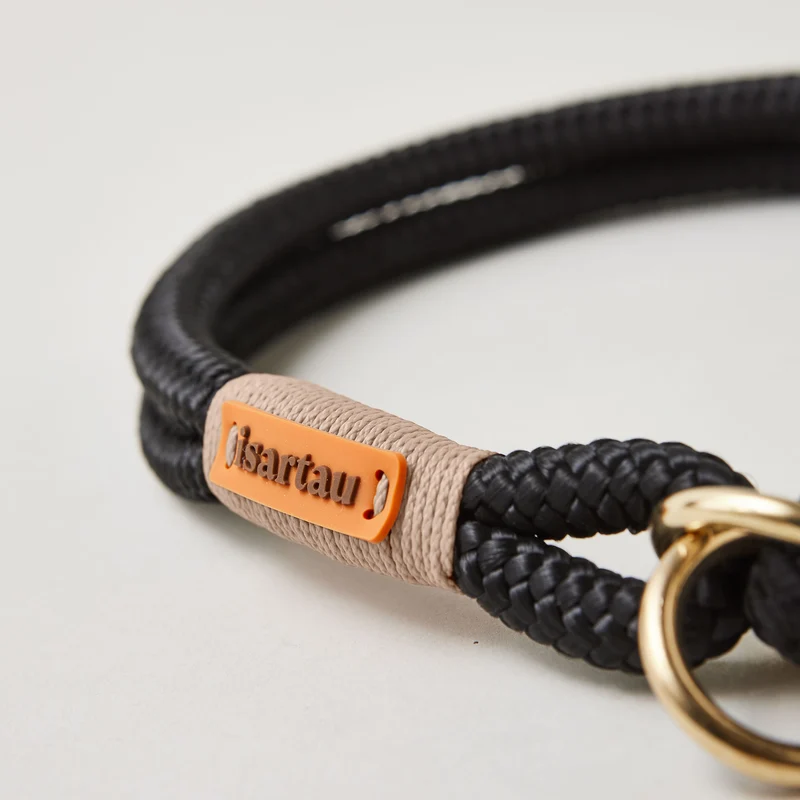 Zugstopp-Halsband Black Mamba BEIGE