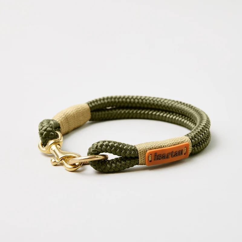 Festes Halsband Olive Grove GOLD