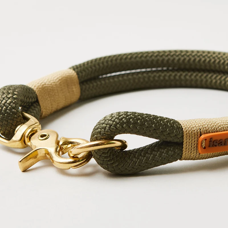 Festes Halsband Olive Grove GOLD