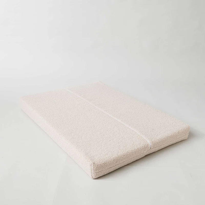 Hundematte eckig, Ortho, Teddy SAND
