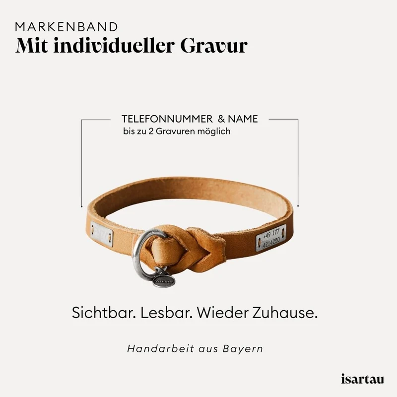 Markenband Leder, SCHWARZ