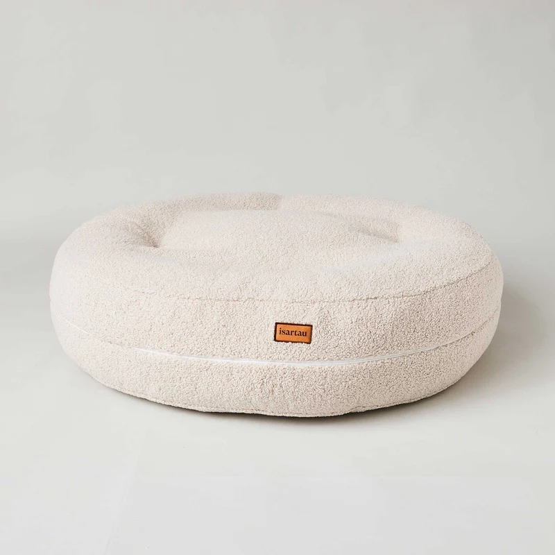 Hundebett rund, Bagelbettchen, Teddy SAND