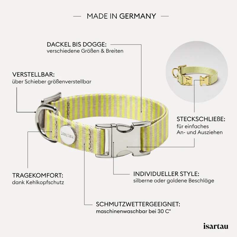 Designerhalsband SUNNY