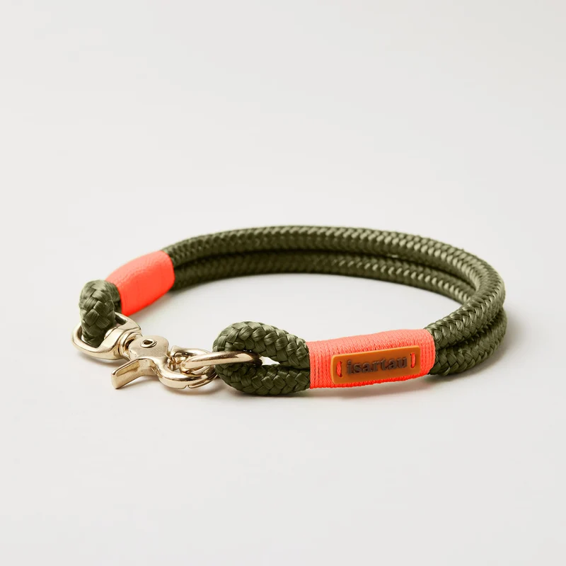 Festes Halsband Olive Grove NEONORANGE