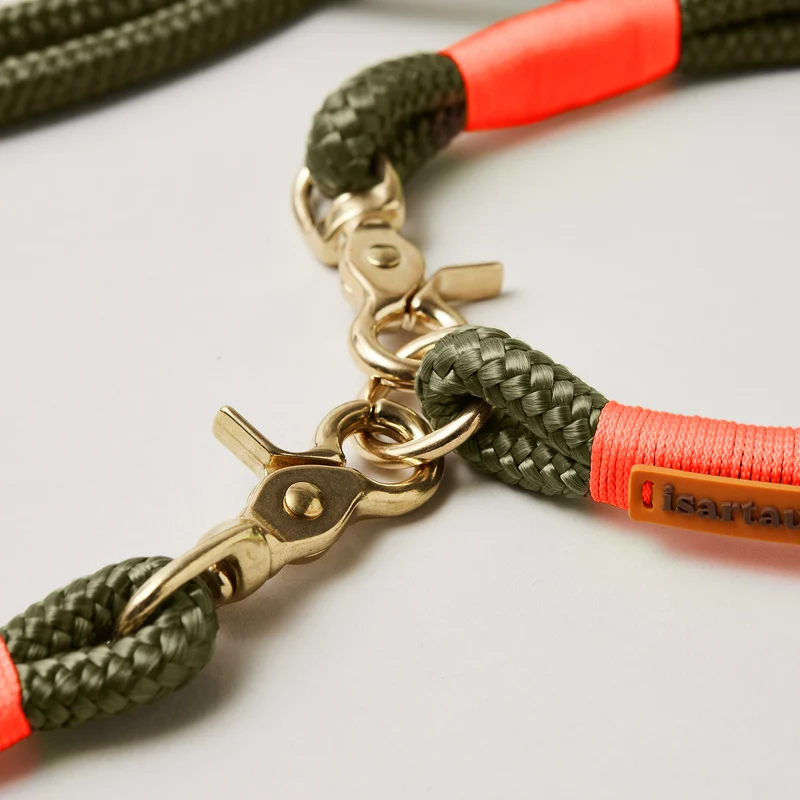Festes Halsband Olive Grove NEONORANGE