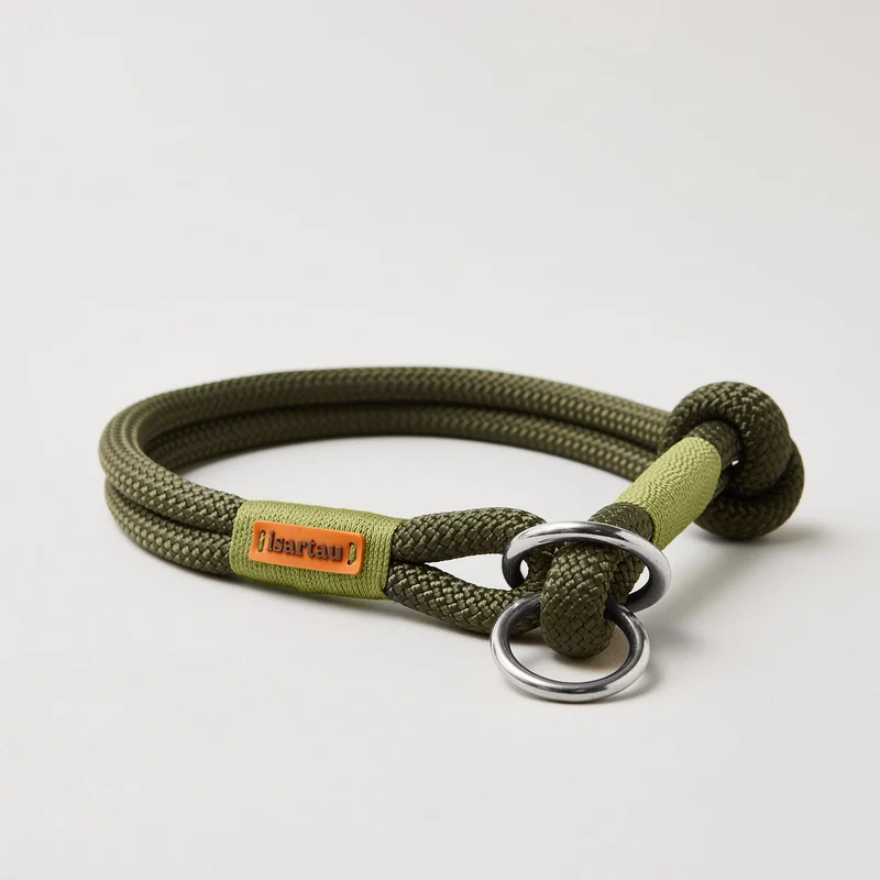 Zugstopp-Halsband Olive Grove MOOS