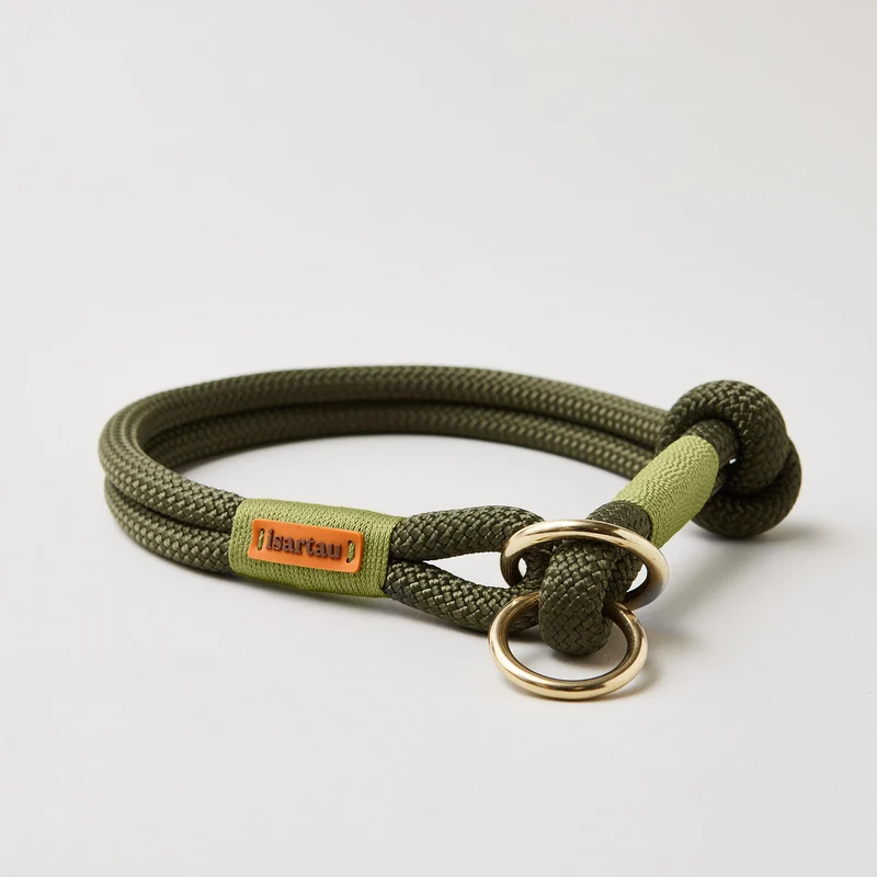 Zugstopp-Halsband Olive Grove MOOS
