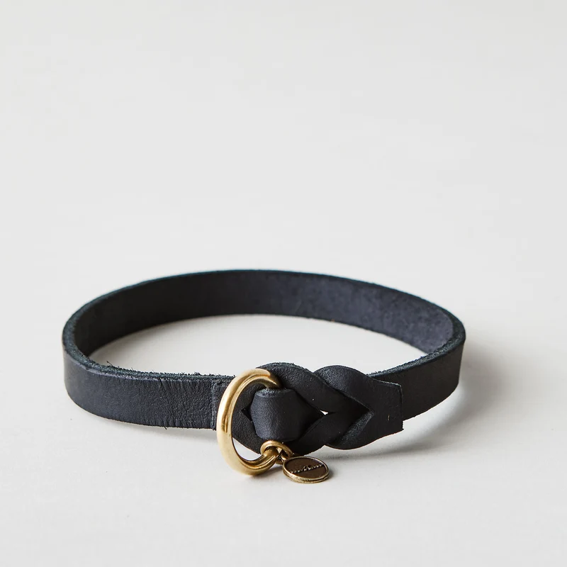 Markenband Leder, SCHWARZ