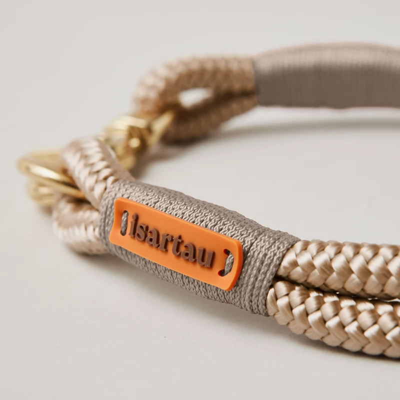 Festes Halsband Wood Owl SAND