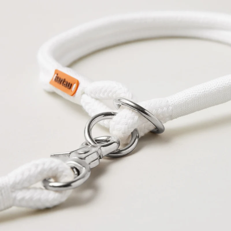 Zugstopp-Halsband Pure Breeze WEISS