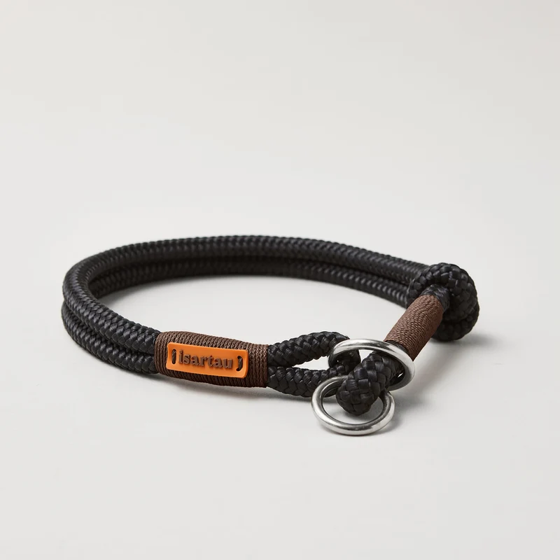 Zugstopp-Halsband Black Mamba DUNKELBRAUN