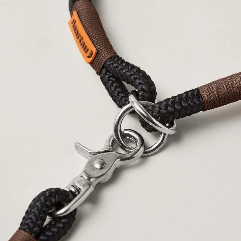 Zugstopp-Halsband Black Mamba DUNKELBRAUN